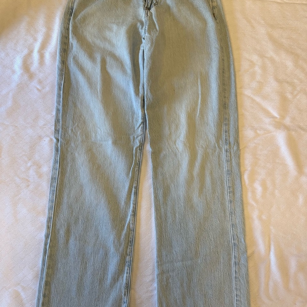 Abercrombie Kids - Boys Light Blue Baggy, Regular Jeans Size 15/16